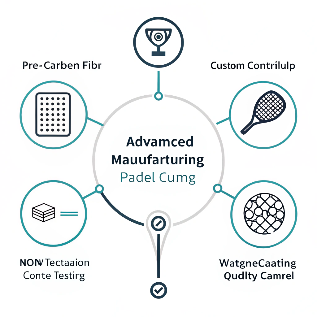 Flat design illustration of carbon fiber production process