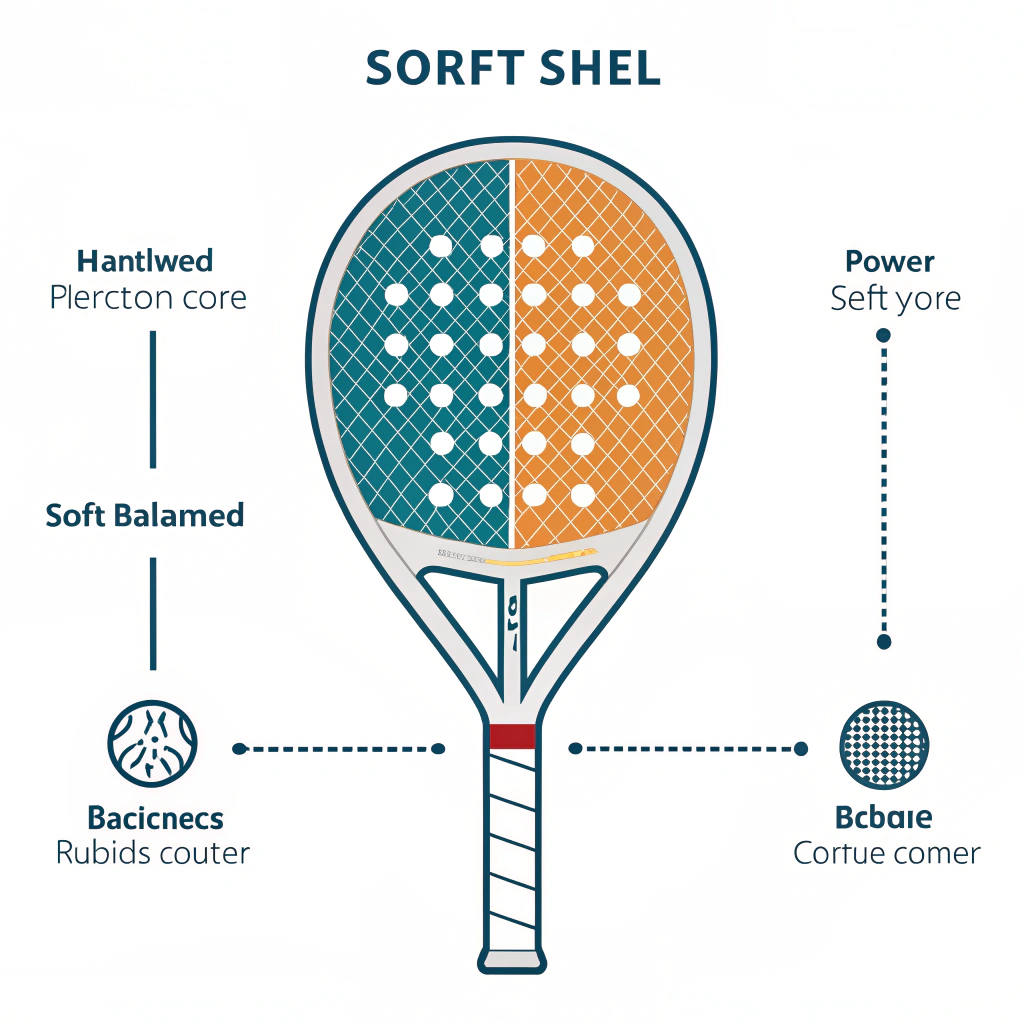 Cross Section String Racket The Benefits of Using High-Quality EVA Foam in Padel Racket Cores - NEX ...